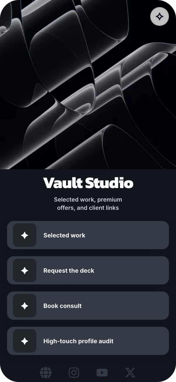 Graphite Fold template preview
